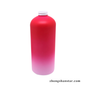 PET transparent + rose red gradient + high-grade sandblasting plastic spraying bottles