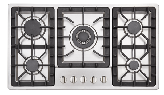 08011 - B/08012 - B   Stainless steel built - in five - hole gas stove stand for household multi - burner natural gas stove     08011 - B/08012 - B  不锈钢嵌入式五眼燃气灶架 家用多灶头天然气炉灶 - 炉架 - Zhongshan Star Trade