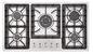 08011 - B/08012 - B   Stainless steel built - in five - hole gas stove stand for household multi - burner natural gas stove     08011 - B/08012 - B  不锈钢嵌入式五眼燃气灶架 家用多灶头天然气炉灶 - 炉架 - Zhongshan Star Trade - 08012 - B