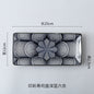 Japanese sushi plates, underglaze colored rectangular vegetable plates, cold dish plates, sushi restaurant 日式寿司盘釉下彩长方菜盘子凉菜碟寿司料理店 - 日式餐具 - Zhongshan Star Trade - 深六合寿司盘