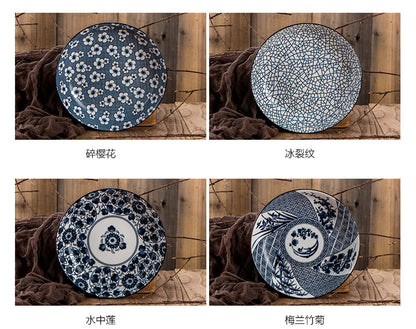 Ceramic rice bowls, cherry blossom bowl gift set, assorted colored tableware bowls, suitable for rice, cereal, noodles, soup, desserts, 6 - piece set (cherry blossom) 陶瓷饭碗 ，樱花碗礼品套装，什锦彩色餐具碗，用于米饭、麦片、面条、汤、甜点，6 件装（樱花） - 日式餐具 - Zhongshan Star Trade