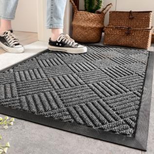Home dust-removing entrance floor MATS, wear-resistant and anti-slip floor MATS for household foyers and doorways