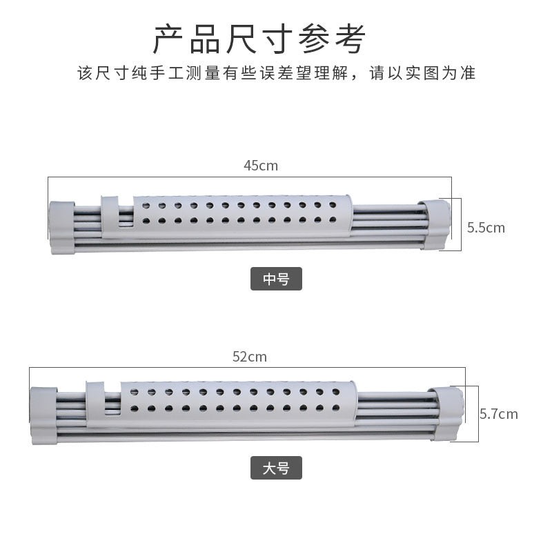 Kitchen silicone draining rack, roller shutter sink dish rack, foldable water filter rack - Image 5