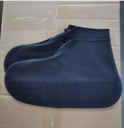 Shoe Covers Waterproof Reusable Foldable Not-Slip Rain Shoe Covers with Zipper,Shoe Protectors Overshoes Rain Galoshes for Kids Men and Women