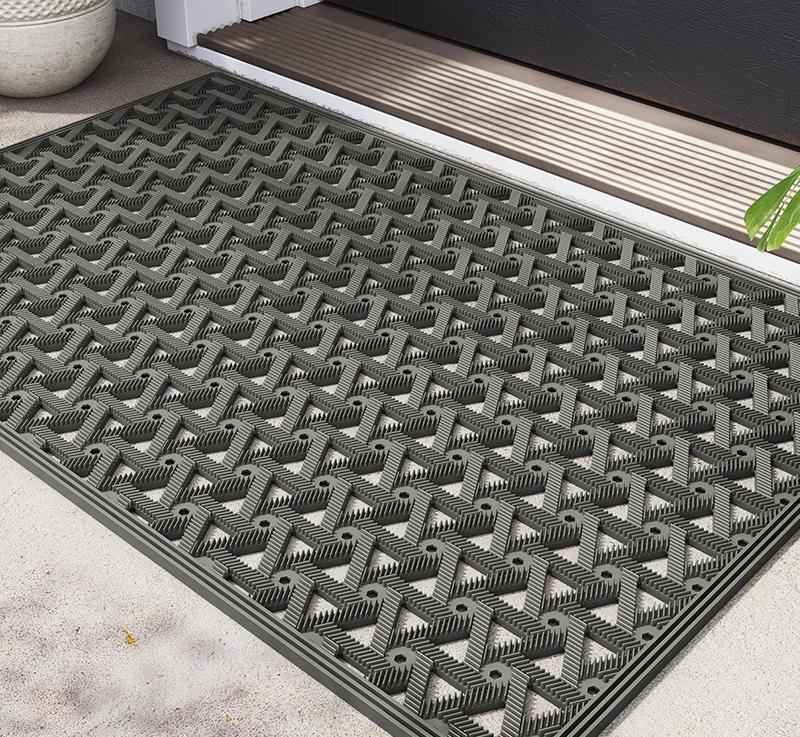 TPE bathroom floor MATS, bathroom floor MATS, highly absorbent household hollowed-out hydrophobic anti-slip MATS