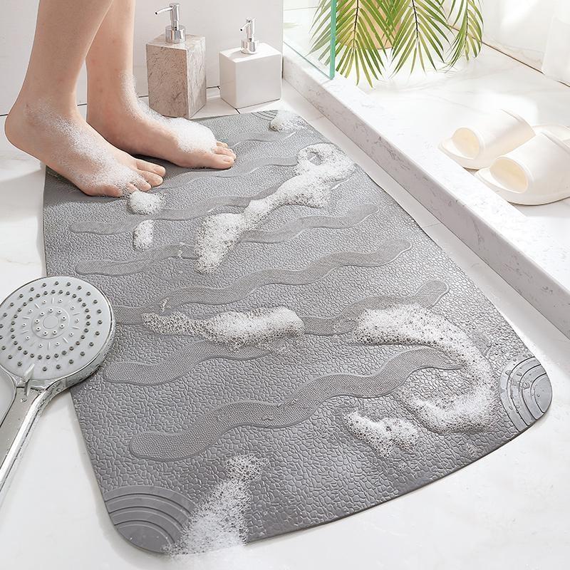 TPE anti-slip mat, household bathroom floor mat, toilet, shower room and bath foot mat