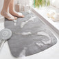 TPE anti-slip mat, household bathroom floor mat, toilet, shower room and bath foot mat