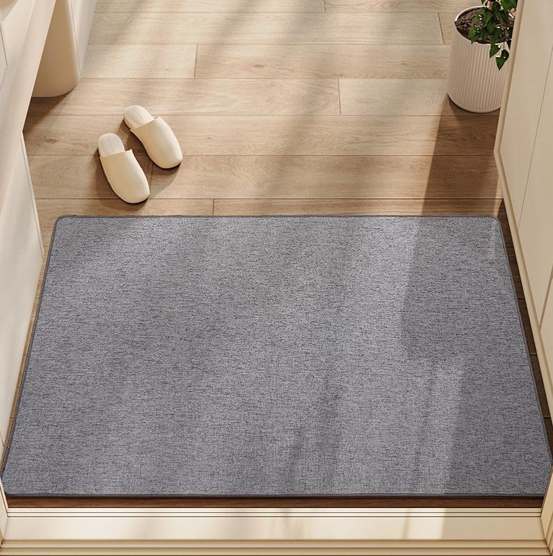 Water-absorbing and stain-resistant mat - LINEN TYPE CLOTH - Home entrance anti-slip mat