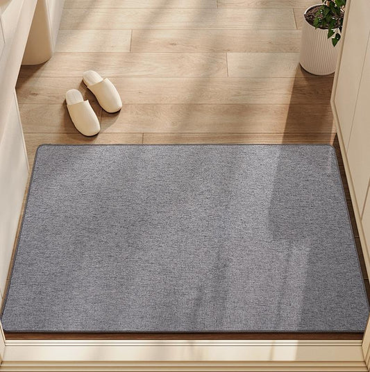 Water-absorbing and stain-resistant mat - LINEN TYPE CLOTH - Home entrance anti-slip mat