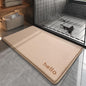 Memory foam mat, bathroom mat, household bathroom absorbent floor mat, shower room foot mat, quick-drying anti-slip mat