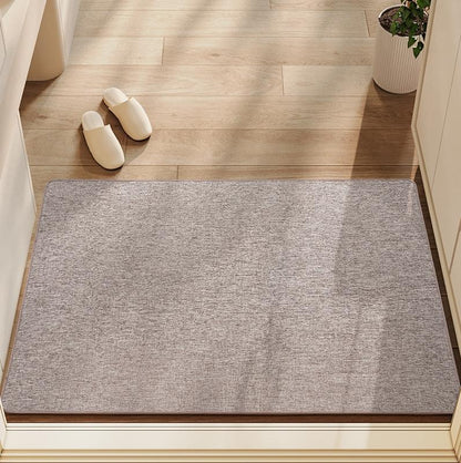 Water-absorbing and stain-resistant mat - LINEN TYPE CLOTH - Home entrance anti-slip mat