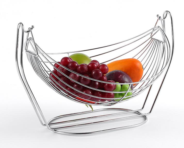 European-style creative ironwork fruit basket, household swing fruit basket, detachable exquisite iron wire basket, snack basket, storage basket