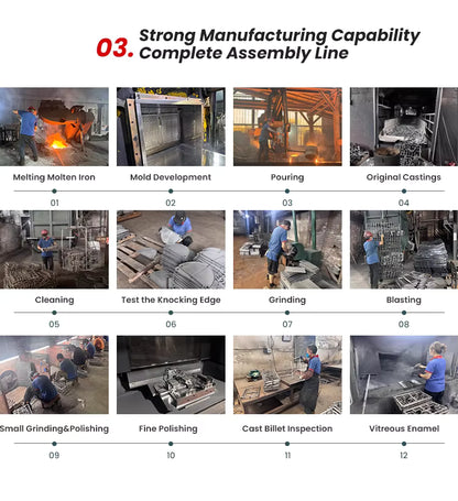 Cast iron sturdy and thickened embedded four-hole gas stove frame, suitable for restaurants and household multi-burner natural gas stoves54001