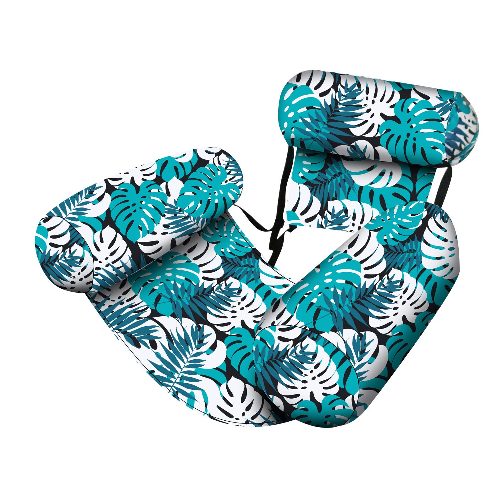 Adult inflatable swimming pool float pads, floating lounge chairs, thickened adult inflatable float strips, party summer water, beach and lake play float chairs成人充气泳池浮垫，漂浮躺椅，加厚成人充气浮条，派对夏日水上沙滩湖泊玩乐浮椅 - 水上玩具 - Zhongshan Star Trade - Green - 76*40.5*61cm