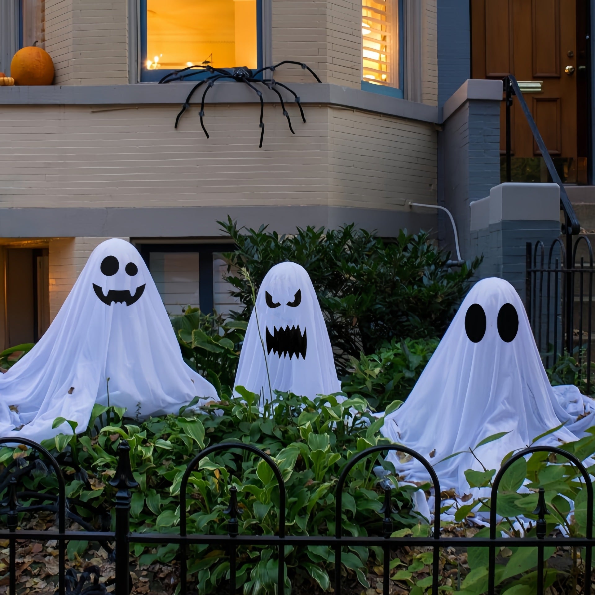 AYGXU 1 pcs Halloween Decorations Indoor,Ghost Decor with String Lights Remote Control,Halloween Party Decorations,Spooky Ghost Light for Home Table Room Kitchen Office AYGXU 1件室内万圣节装饰品，带灯串遥控器的幽灵装饰，万圣节派对装饰品，家庭餐桌室厨房办公室的幽灵幽灵灯 - 万圣节装饰品 - Zhongshan Star Trade