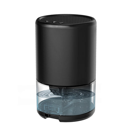 Household dehumidifier 1000ML water tank with automatic shut-off function, suitable for 5 to 26 square meters portable small dehumidifier, suitable for bathroom, bedroom, RV, closet room, 7-color LED light