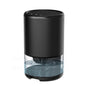 Household dehumidifier 1000ML water tank with automatic shut-off function, suitable for 5 to 26 square meters portable small dehumidifier, suitable for bathroom, bedroom, RV, closet room, 7-color LED light