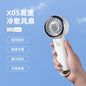 Handheld mini fan, 2025 silent, KC/PSE certified, bladeless, mini portable cooling air conditioner, semiconductor.