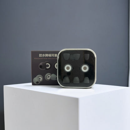 Professional waterproof, noise-reducing, silent and soundproof sleeping earplugs, split design, adult swimming waterproof earplugs