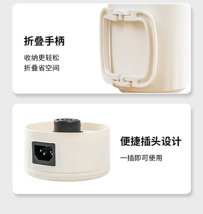 German small travel outdoor kettle, foldable electric kettle, household kettle, stainless steel portable electric kettle