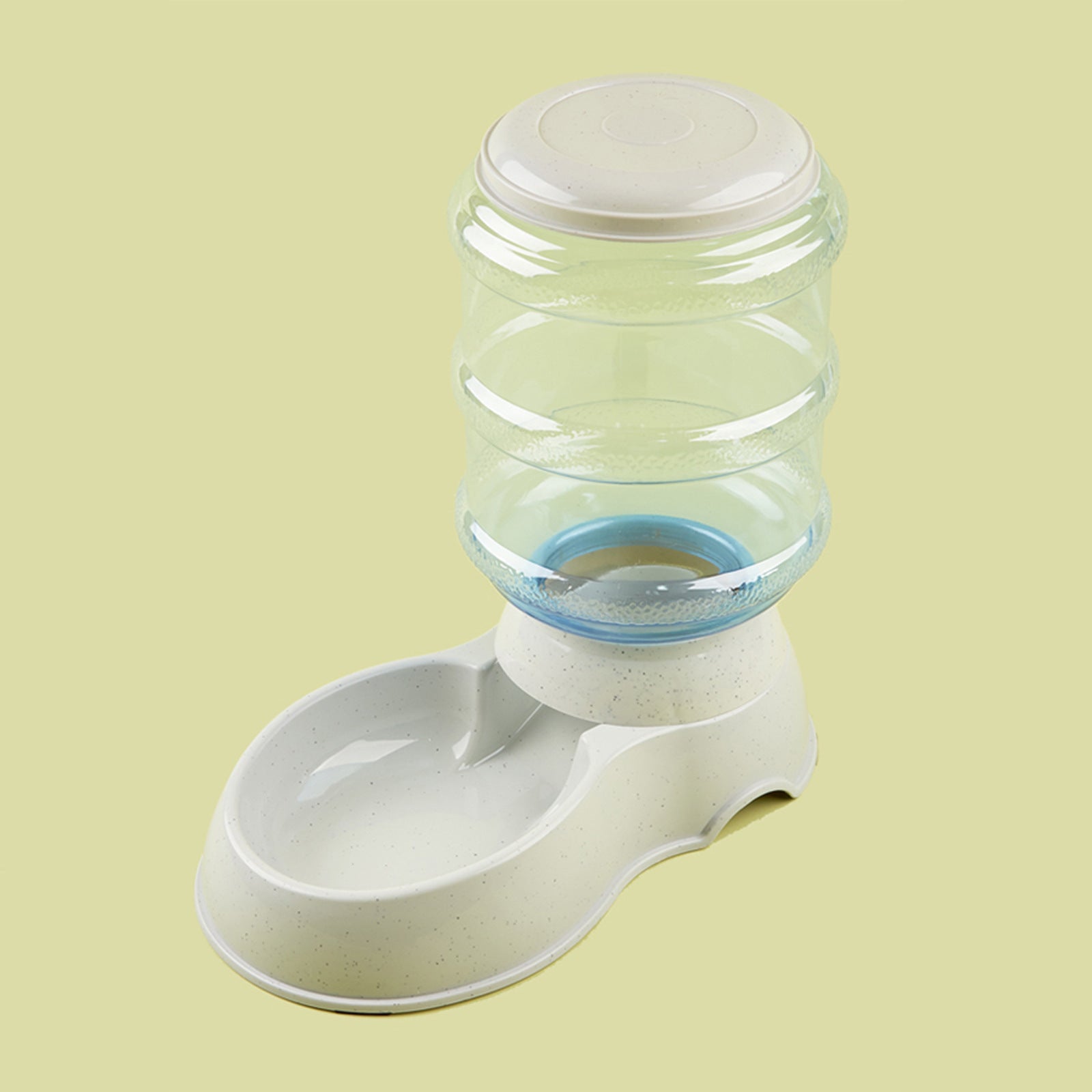 Pet water feeder, dog water feeder, large - capacity water storage water dispenser, automatic pet water dispenser, anti - tipping 宠物喂水器狗狗喂食器储水大容量饮水器自动宠物饮水器防打翻 - 宠物友好型户外用品 - Zhongshan Star Trade - 喂食器 - 大理石灰 - 3.8L厚款