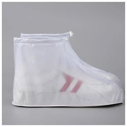 Rain Boot Waterproof Shoes Covers, Sand Control Non-Slip Shoe Cover Galoshes, PVC Rubber Sole Reusable Rain Snow Boots Oversh