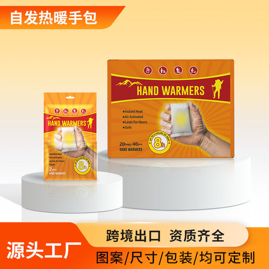 Hand warmer - Long-lasting, safe, natural and odorless air-activated hand warmer - Heats up to 10 hours