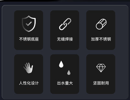 Water pump - stainless steel household hand-operated water pump for old-fashioned water wells, hand-operated water pump for wellheads, hand-operated water pump for drawing water by pressure.