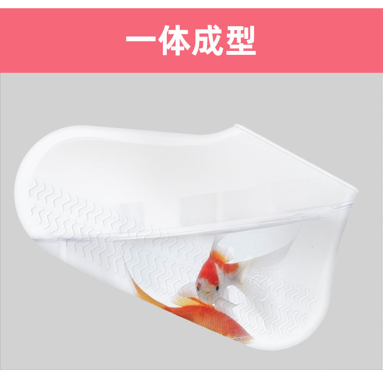 Reusable Silicone Waterproof Shoe Covers, No-Slip Silicone Rubber Shoe Protectors for Kids,Men and Women 可重复使用的硅胶防水鞋套，儿童、男士和女