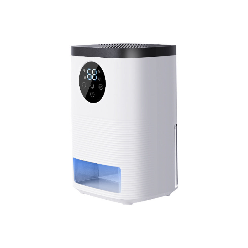 Dehumidifier, small household dehumidifier, quiet, automatic shutdown, bedroom dehumidifier (applicable area 41-60 square meters), bathroom, RV, closet