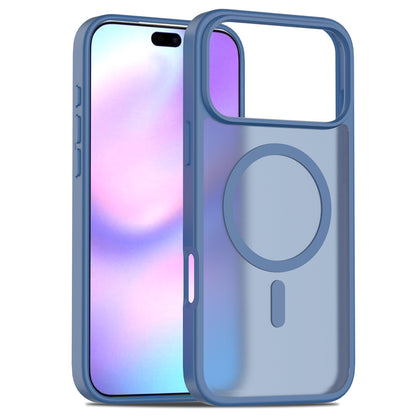 iphone17pm phone case with magnetic matte skin feel 16 shockproof Apple 15promax protective case