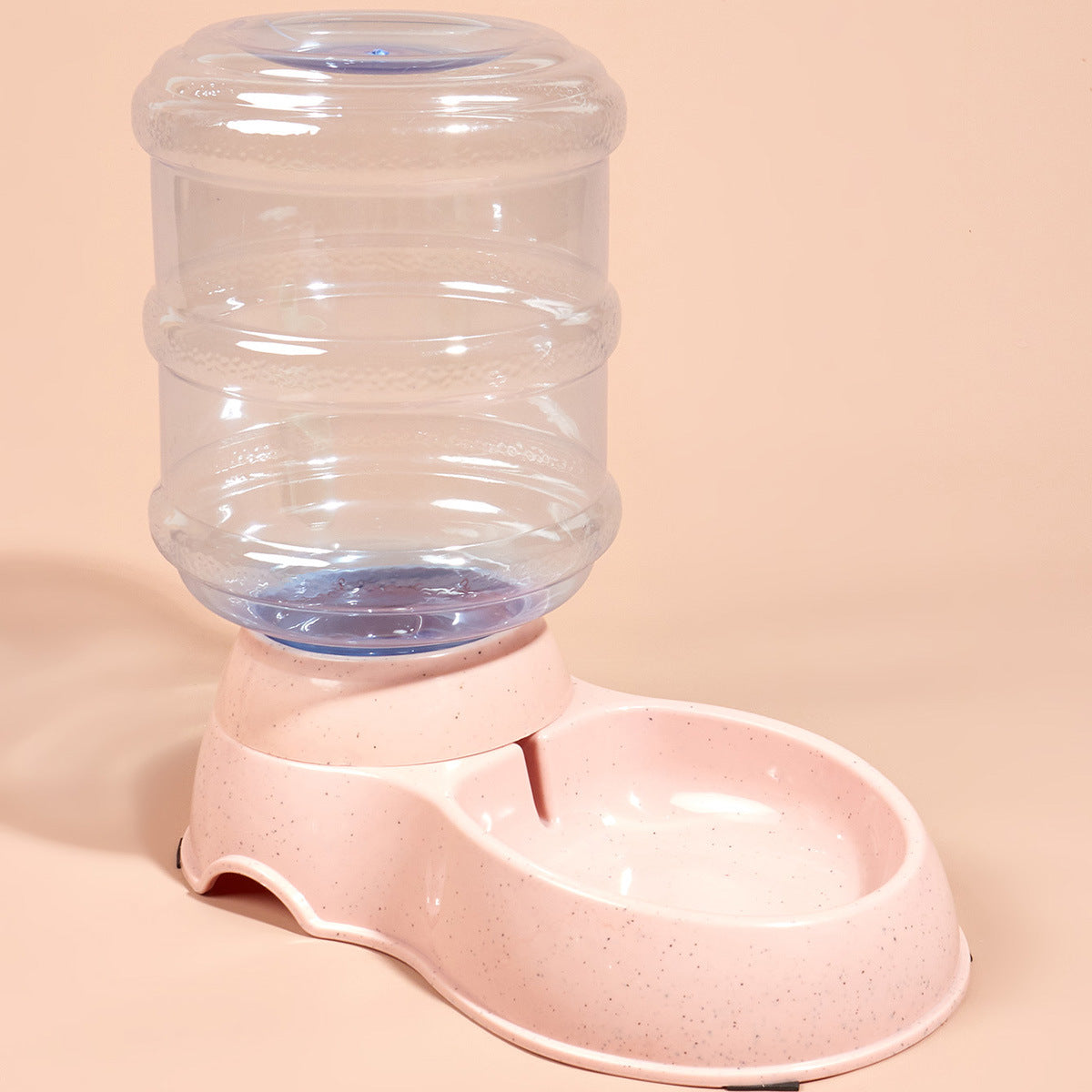 Pet water feeder, dog water feeder, large - capacity water storage water dispenser, automatic pet water dispenser, anti - tipping 宠物喂水器狗狗喂食器储水大容量饮水器自动宠物饮水器防打翻 - 宠物友好型户外用品 - Zhongshan Star Trade - 喂水器 - 大理石粉 - 3.8L厚款