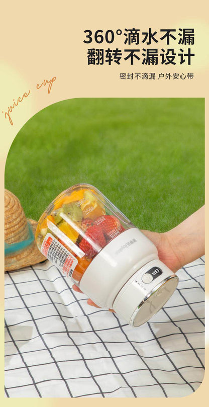 2026 New model juicer, portable juicer cup, juicer, fruit milkshake, fruit and vegetable double cup, ton ton bucket