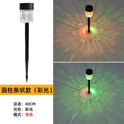 led solar light and shadow lawn lights, outdoor waterproof courtyard garden decorative atmosphere lights, landscape lights