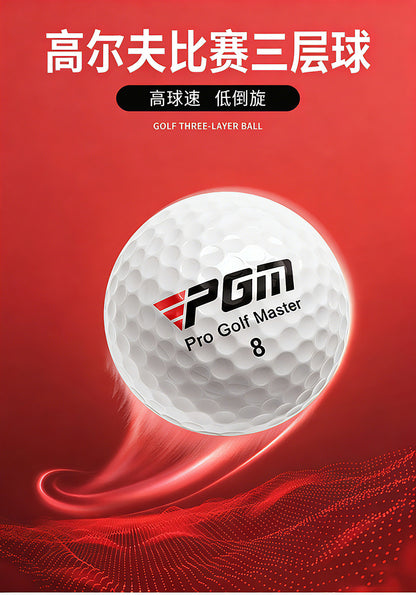 PGM Genuine Golf Balls, Golf Competition Balls, Two-Layer and Triple-Layer Practice Balls, Brand New Balls