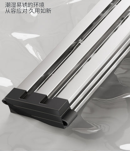 304 Stainless Steel Kitchen Sink Drain Rack, Dish and Plate Holder, Foldable and Telescopic Drain Basket - Image 9