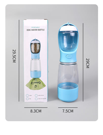 Dog water bottles with food containers, travel dog water bowls, portable pet dispensers, dog gift accessories, essential items for walking and hiking dogs 带食物容器的狗水瓶，旅行小狗水碗，便携式宠物分配器，狗礼品配件，遛狗和远足的小狗必需品 - 宠物友好型户外用品 - Zhongshan Star Trade