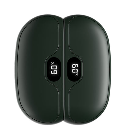 Magnetic hand warmer, USB charging, detachable hand warmer, digital temperature display portable heater