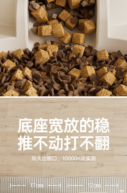 The new automatic feeder, featuring a dog bowl and cat basin, is designed for both feeding and drinking. It has a large capacity and is suitable for both cats and dogs 新款自动喂食器狗碗猫盆喂粮饮水二合一超大容量猫狗通用宠物 - 宠物友好型户外用品 - Zhongshan Star Trade