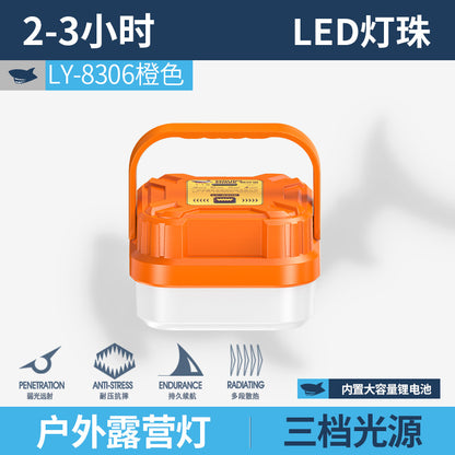 Outdoor mini camping lamp, three - level adjustable ABS warm light tent, light strip hook design camp lamp 户外迷你露营灯三档调节ABS暖光帐篷灯带挂钩设计营地灯 - 太阳能LED露营灯 - Zhongshan Star Trade