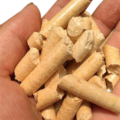 The biomass pellet combustion pellet larch boiler burns biomass pellet fuel