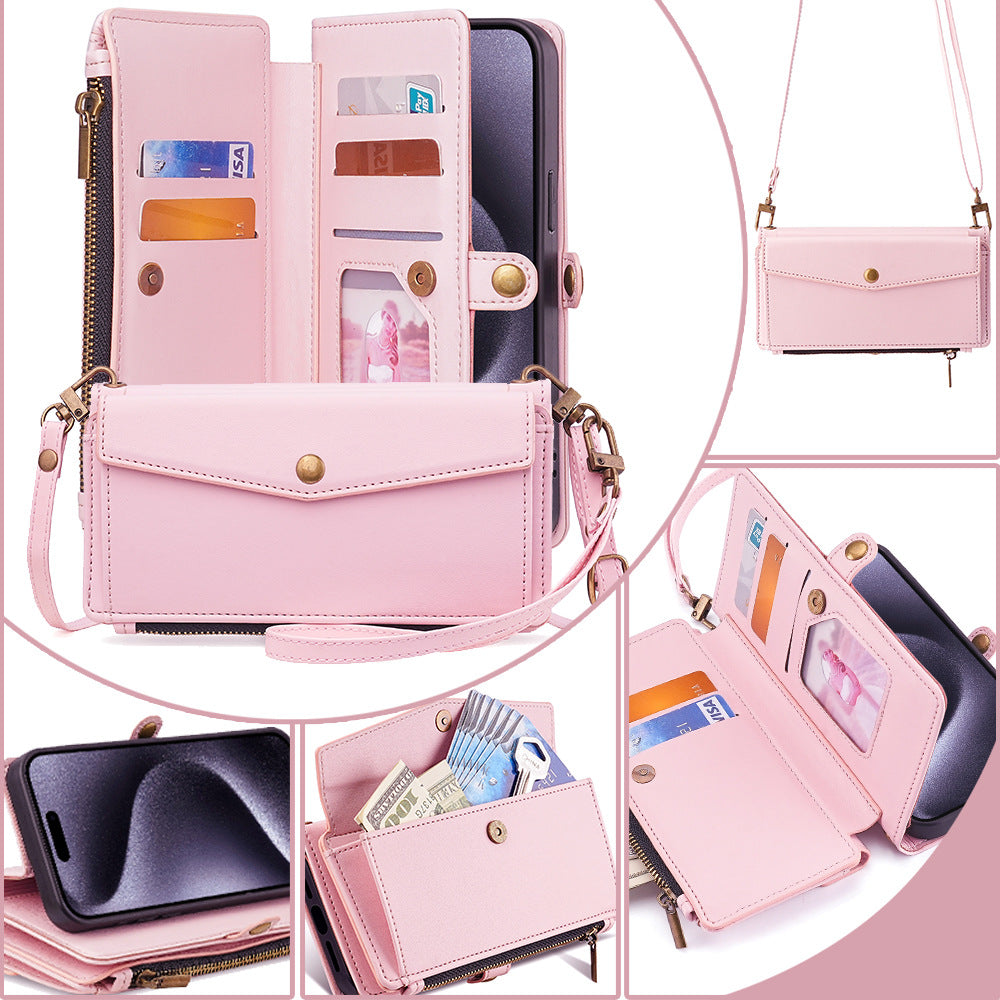 Wallet protective case for Apple iPhone series