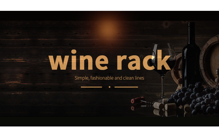 Creative wine rack ornament, solid wood wine rack, upside-down wine glass rack, home living room European style wine cabinet display rack