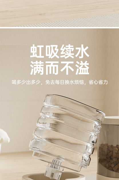 The new automatic feeder, featuring a dog bowl and cat basin, is designed for both feeding and drinking. It has a large capacity and is suitable for both cats and dogs 新款自动喂食器狗碗猫盆喂粮饮水二合一超大容量猫狗通用宠物 - 宠物友好型户外用品 - Zhongshan Star Trade