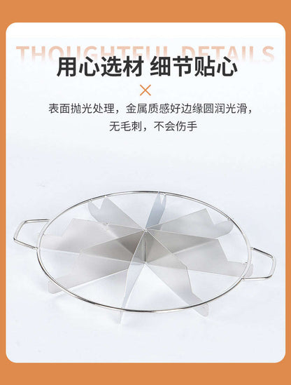 Stainless steel pizza knife cake splitter, circular multi-functional fruit slice knife, pie cutter, 6-blade splitter Zhongshan Star Trade