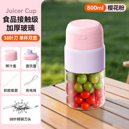 Juicer, small mini blender, fully automatic fruit and vegetable juicer, camping electric juicer cup, milkshake cup Zhongshan Star Trade