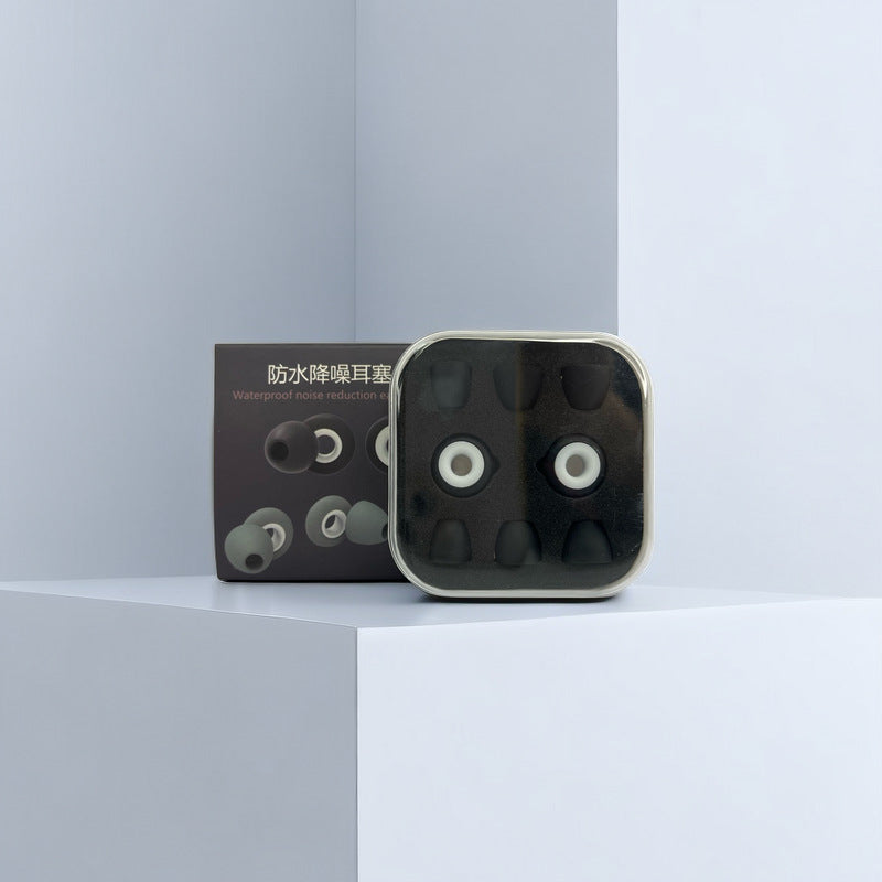 Professional waterproof, noise-reducing, silent and soundproof sleeping earplugs, split design, adult swimming waterproof earplugs