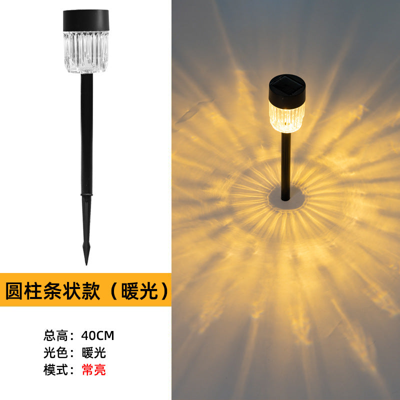 led solar light and shadow lawn lights, outdoor waterproof courtyard garden decorative atmosphere lights, landscape lights