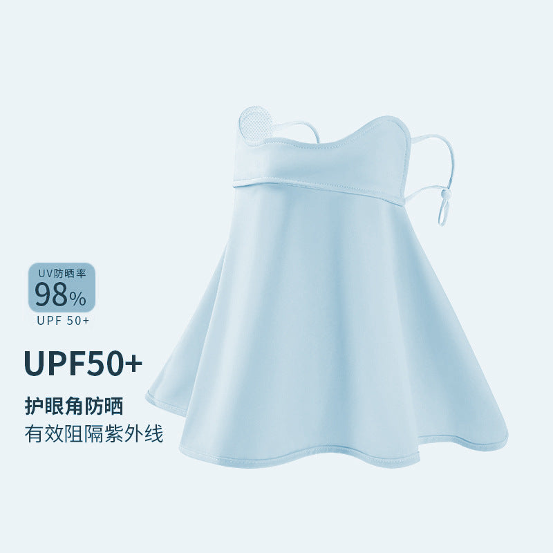 UV Sun Protection Face Mask with Neck Coverage UPF 50+ Face Shield Breathable Design for Summer Outdoor Activities