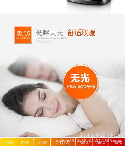 Portable electric space heater with thermostat, 1500W safe and quiet ceramic heater fan, heating 200 square feet, suitable for indoor use on office desks 带恒温器的便携式电空间加热器，1500W 安全安静的陶瓷加热器风扇，加热 200 平方英尺，适合办公室办公桌室内使用 - 电暖器 - Zhongshan Star Trade